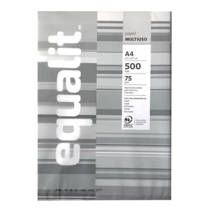 Resma Papel Fotocopia Carta 75gr. Equalit