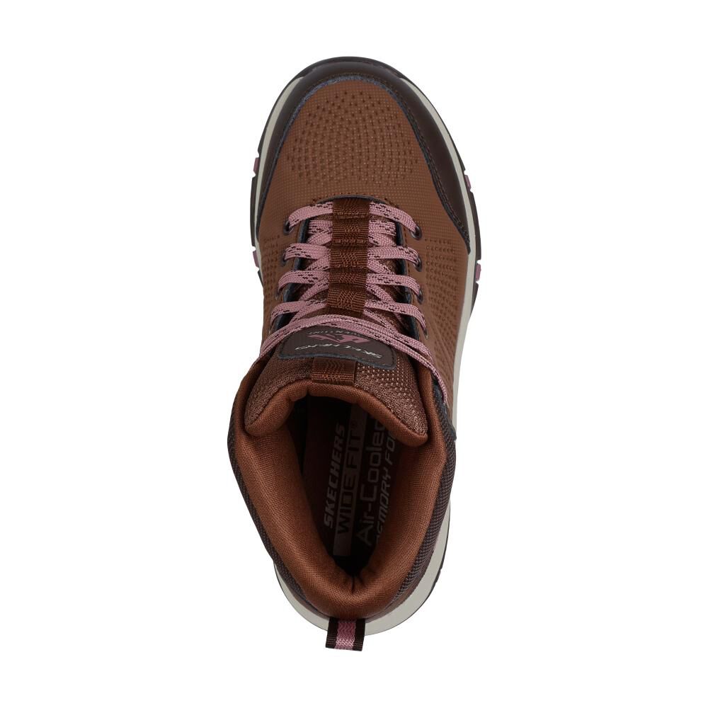 Bot&iacute;n Outdoor Mujer Skechers Trego - Trail Kismet Cafe Water Repellent image number 4.0