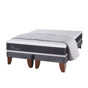 Cama Europea Cic Ortopedic / King / Base Dividida + Textil
