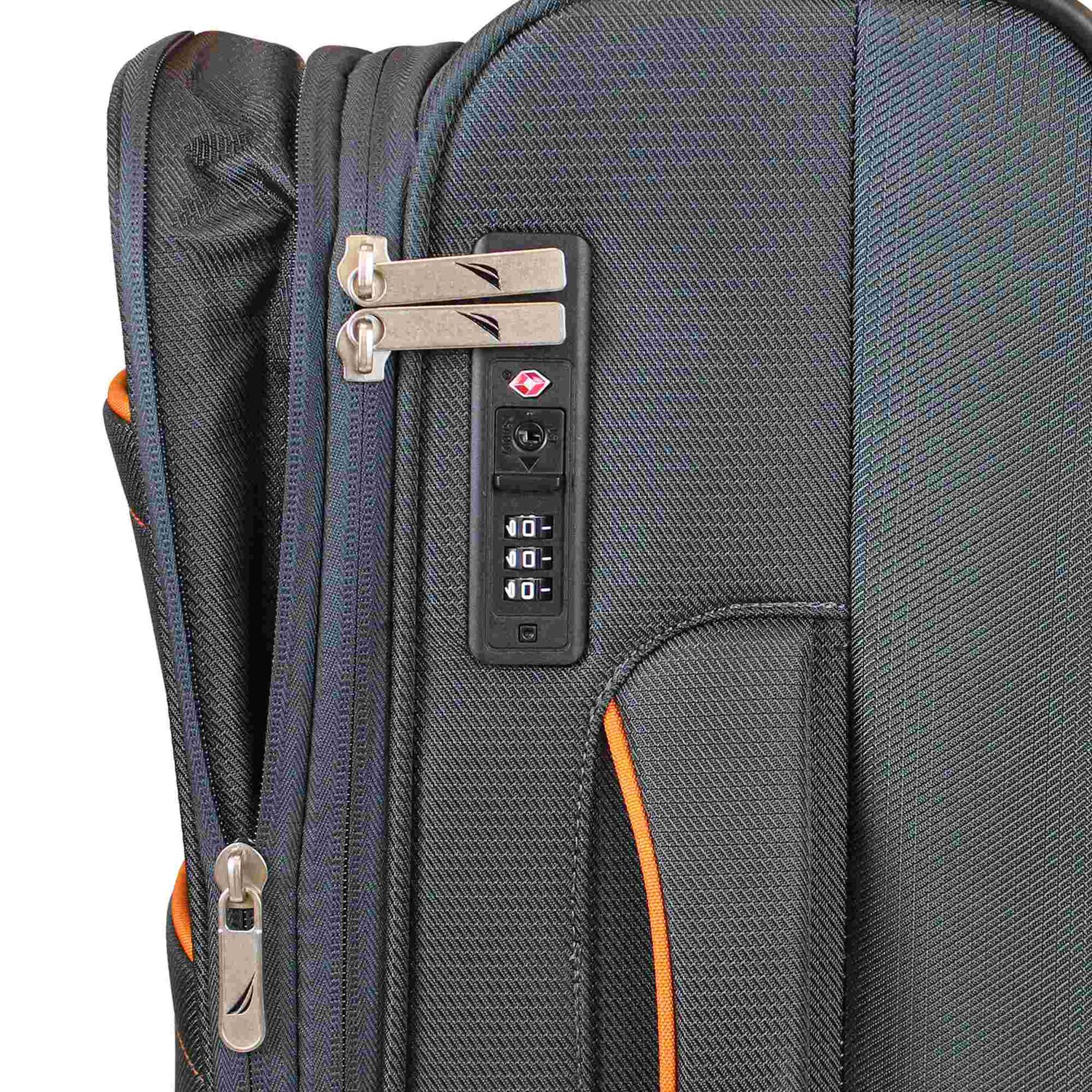 Maleta Blanda Mediana Nautica Lisboa 20kg Gris image number 2.0