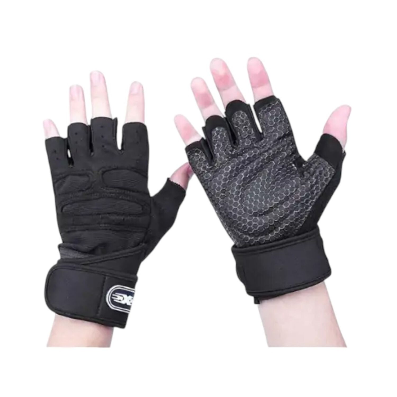 Guantes Gimnasio Levantamiento Pesas Entrenamiento Trekking image number 2.0