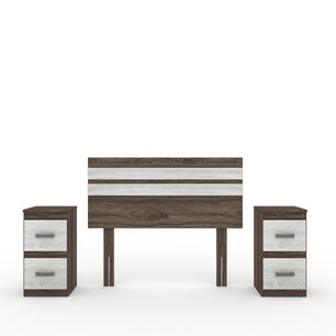 Set De Madera Casaideal Madrid / 2 Plazas