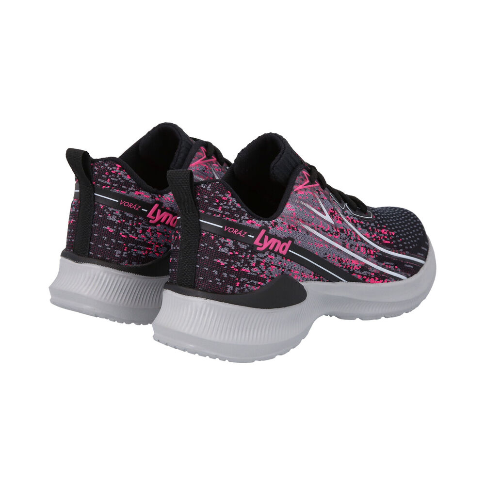 Zapatilla Infantil Voraz Negro Lynd image number 4.0