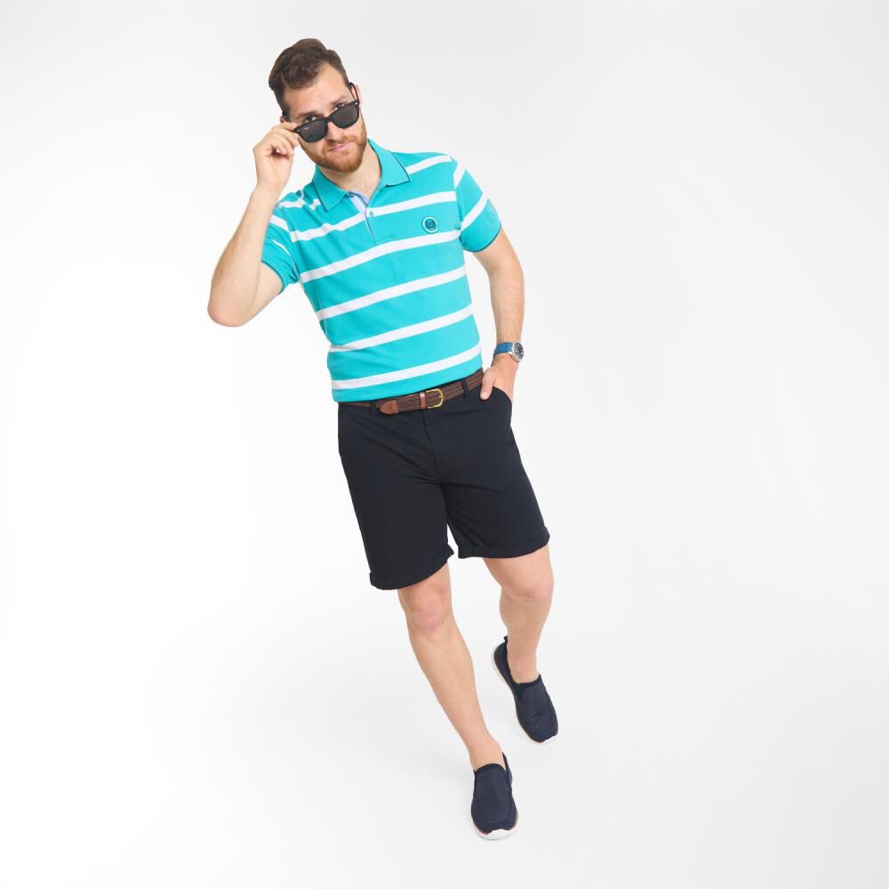 Bermuda Tiro Medio Regular Hombre Peroe image number 1.0