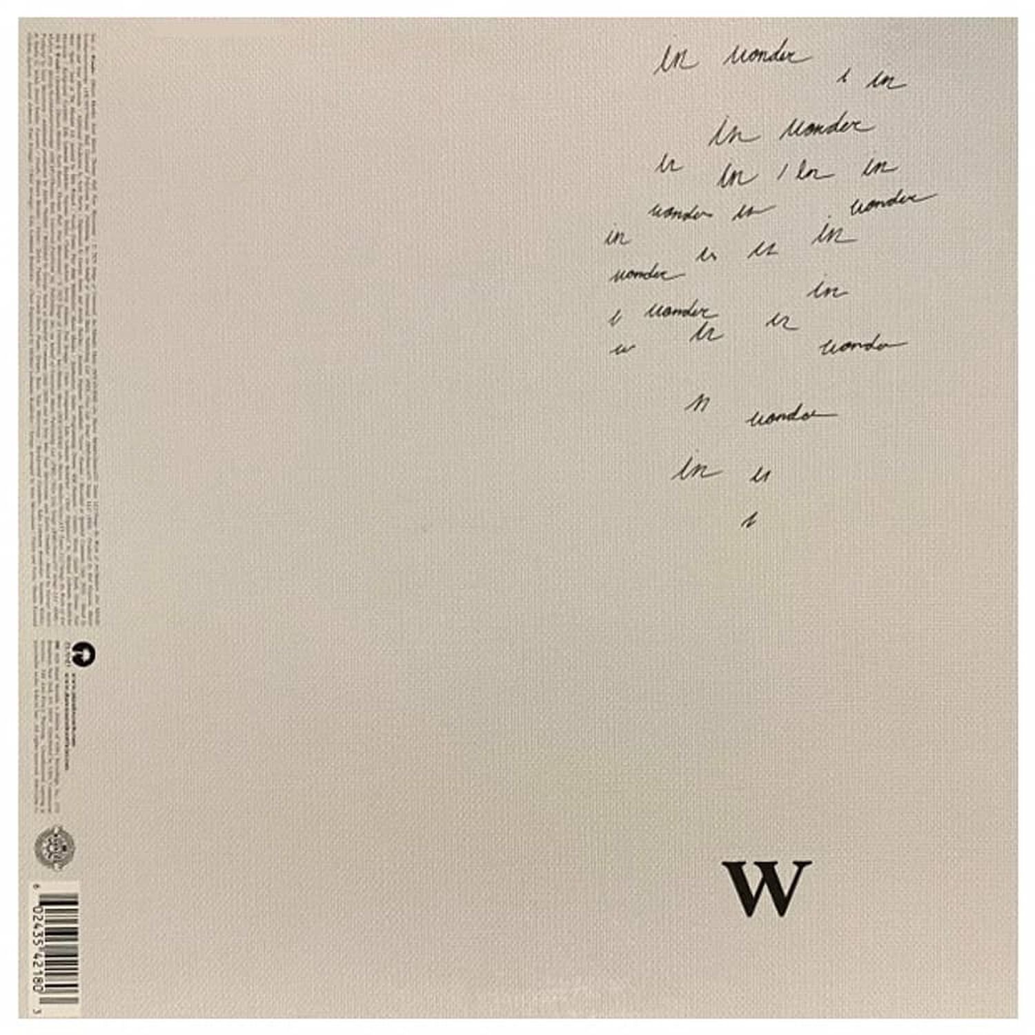 Shawn Mendes - Wonder (white Transparent) | 12'' Maxi Single Usado image number 1.0