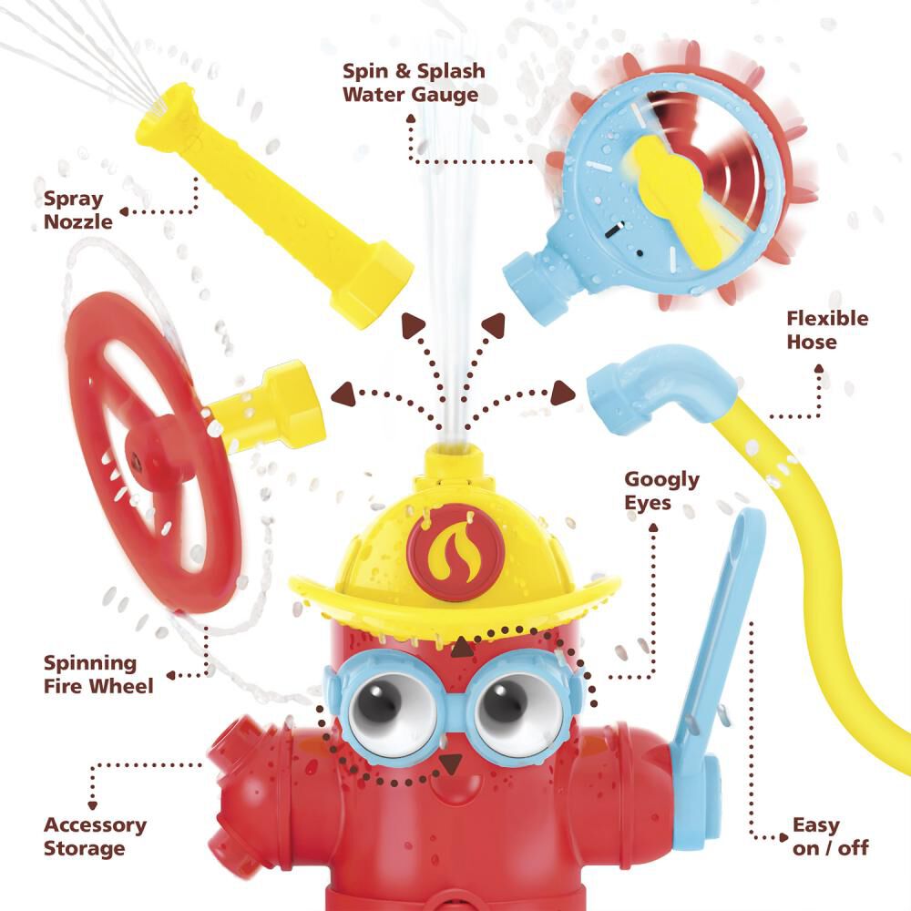 Juego De Agua Grifo Readfreddy Spray Yookido image number 4.0