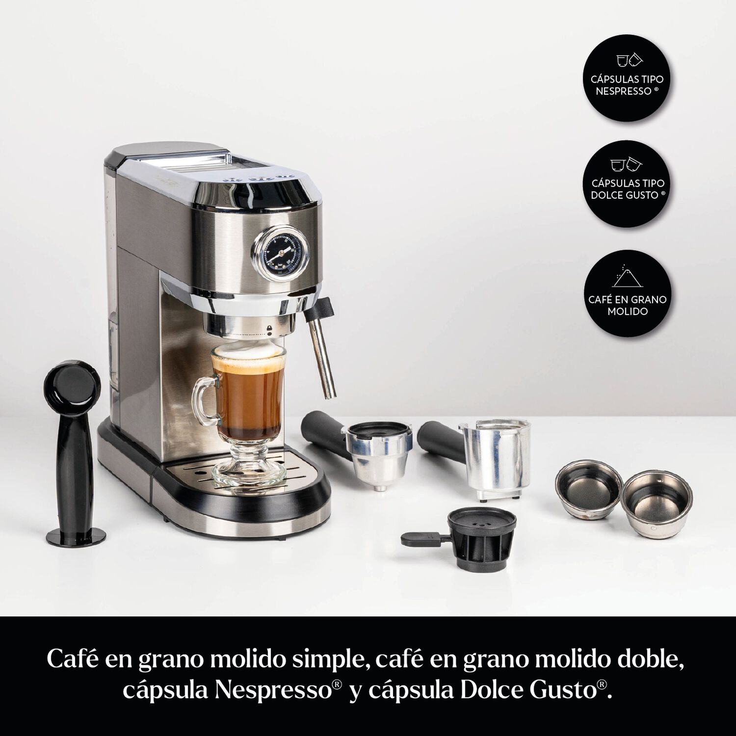 Cafetera C&aacute;psulas Espresso Verona Coffee 4 En 1 Easyways image number 3.0