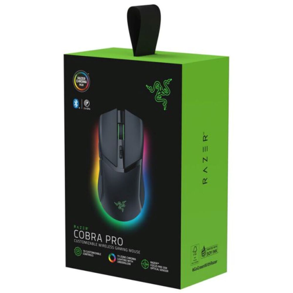 Mouse Razer Cobra Pro Hyperspeed Wireless Bt/dongle Usb image number 2.0