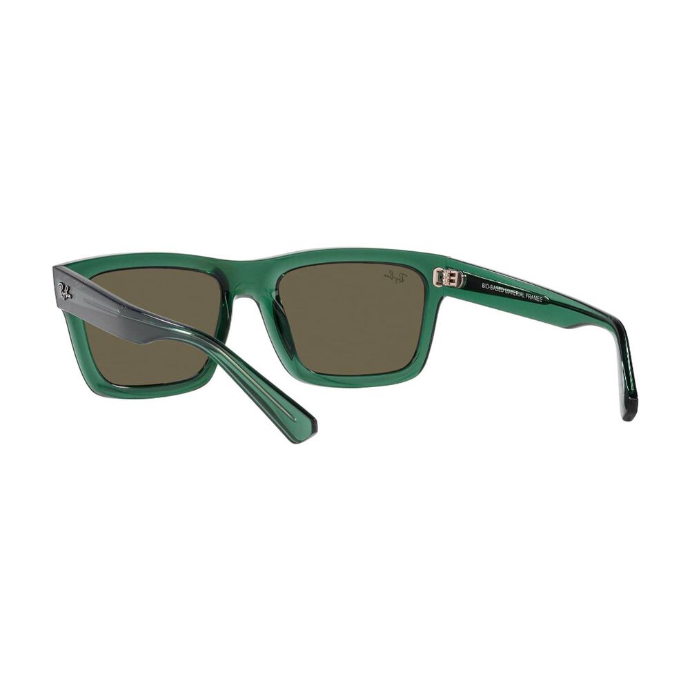 Lentes De Sol Warren Transparent Green Bio-based Sustentable Ray-ban image number 5.0