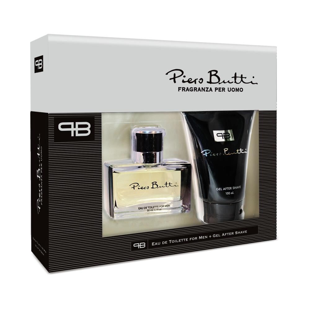 Perfume Cl&aacute;sico Piero Butti / 50 Ml / Eau De Toillete + Gel After Shave image number 0.0