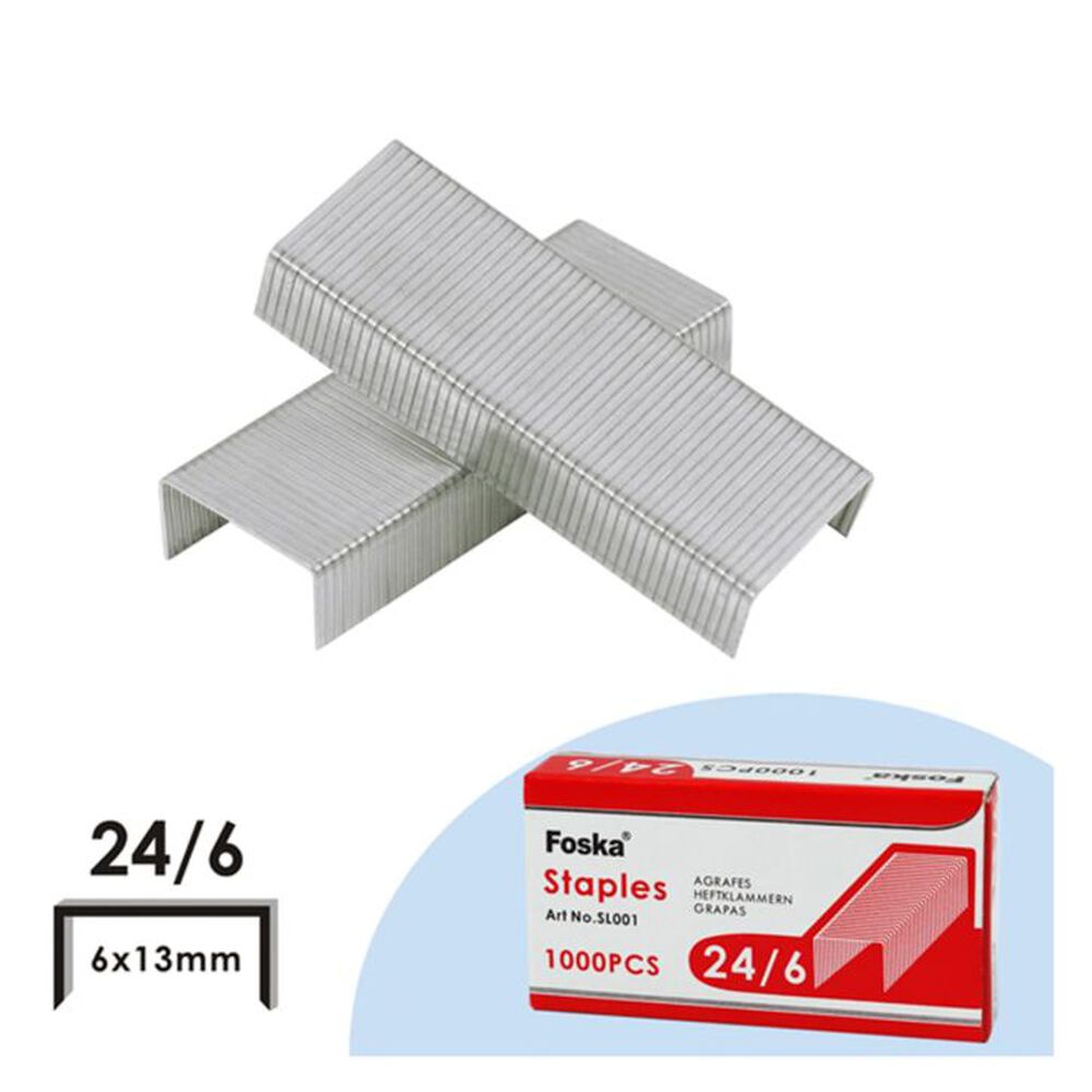 Corchetes 24/6 1000 Und Sl001 Foska image number 1.0