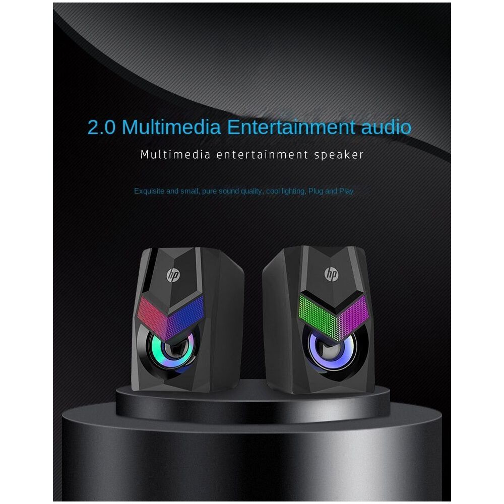 Parlante Usb Hp Multimedia Con Iluminaci&oacute;n Rgb Dhe-6000 image number 14.0