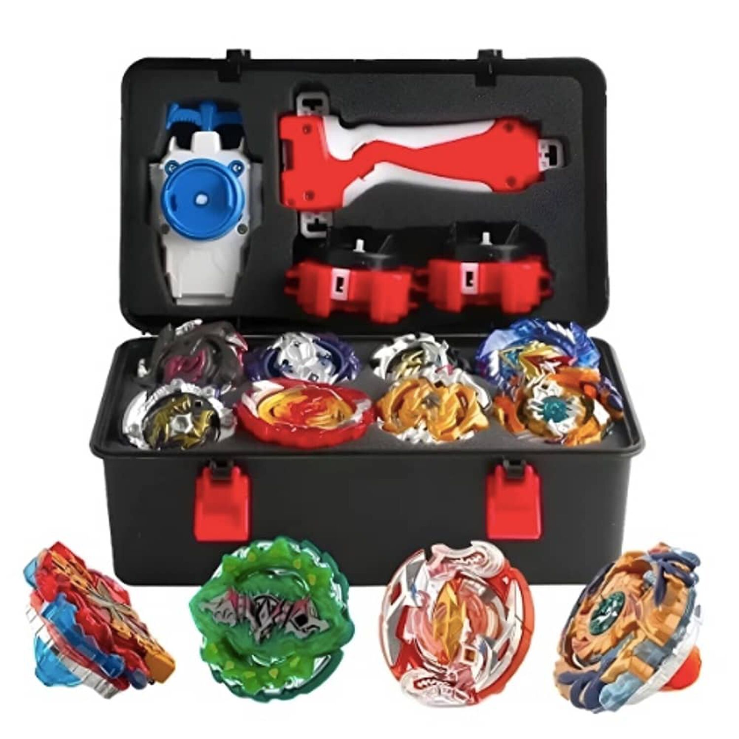 12 Estilos Bayblades Metal Fusion Beyblades Set Storage Box image number 0.0