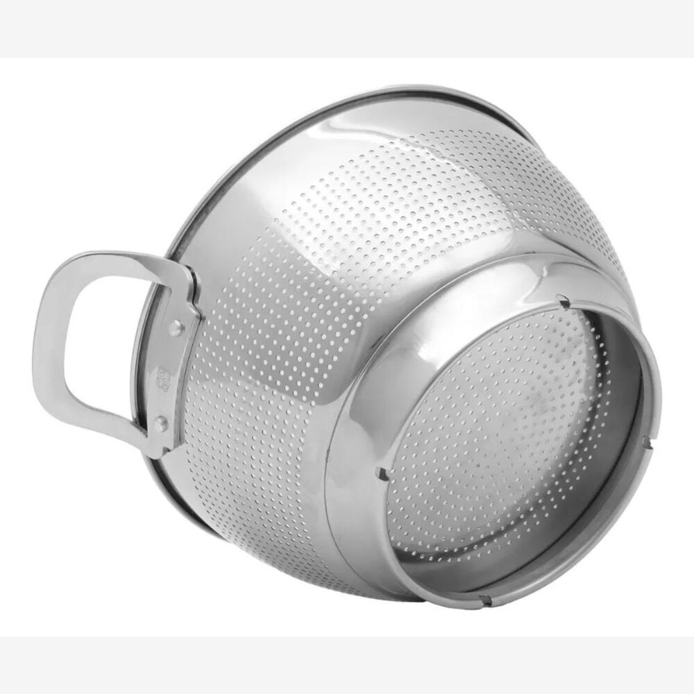 Colador Alto 24cm Acero Inox Cuiner Plateado image number 2.0