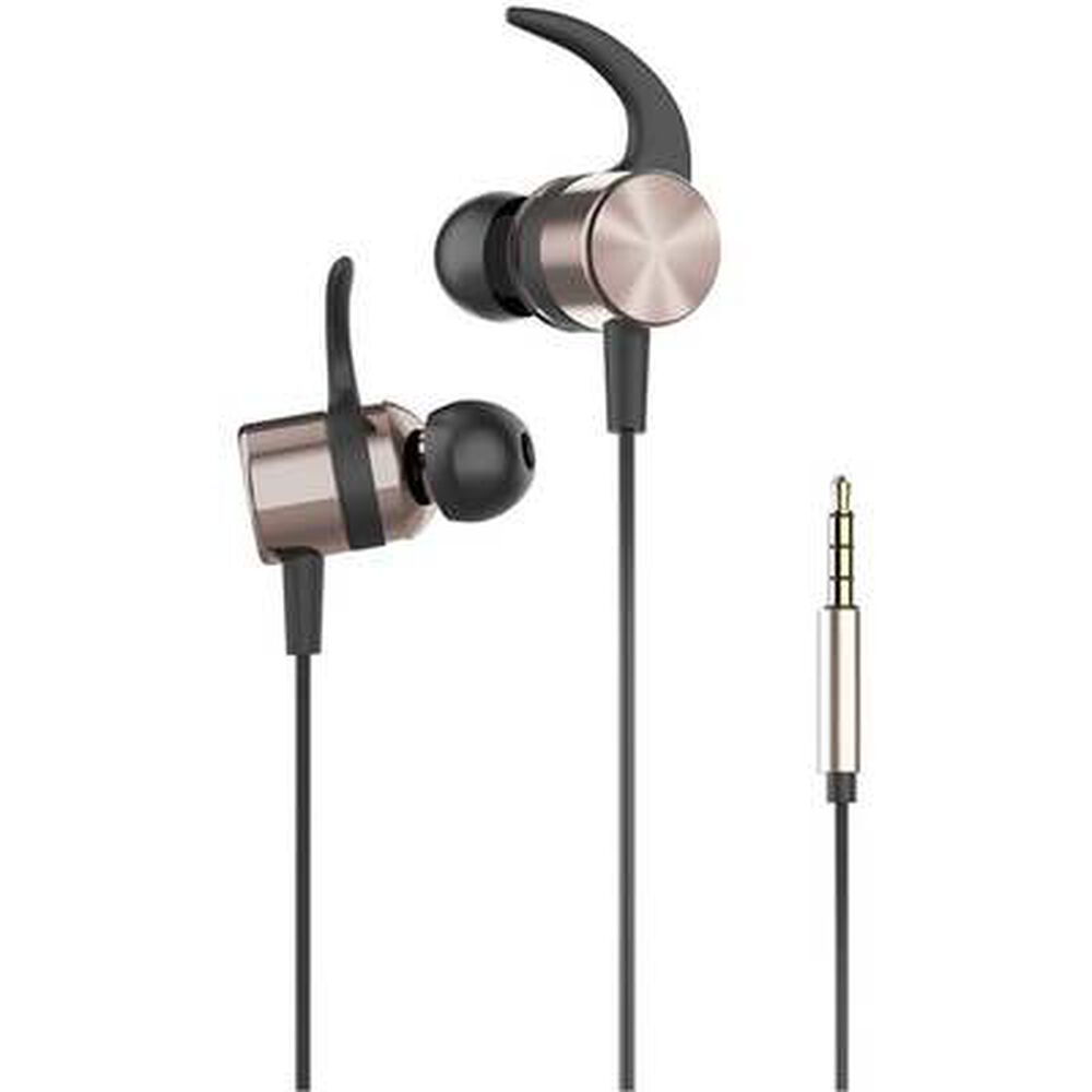 Audífonos Hp Metálico Dorado Dhh-3114 / In Ear image number 1.0