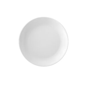 Set De 6 Platos Melamina Redondo Sin Borde Blanca 21 Cm L&iacute;nea Cl&aacute;sica