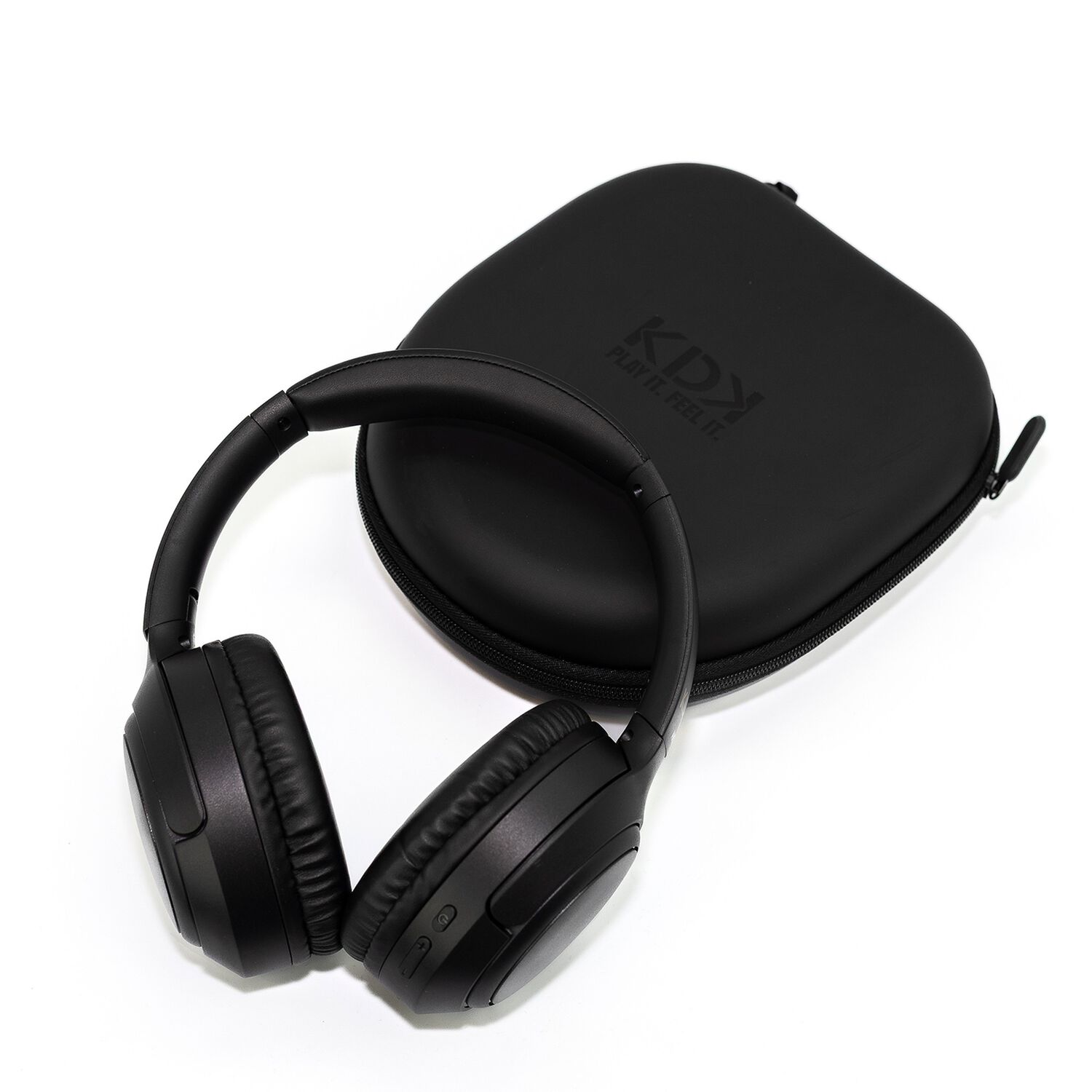 Audifonos Inal&aacute;mbrico Bluetooth Kdk Zen Negro 50hrs image number 0.0