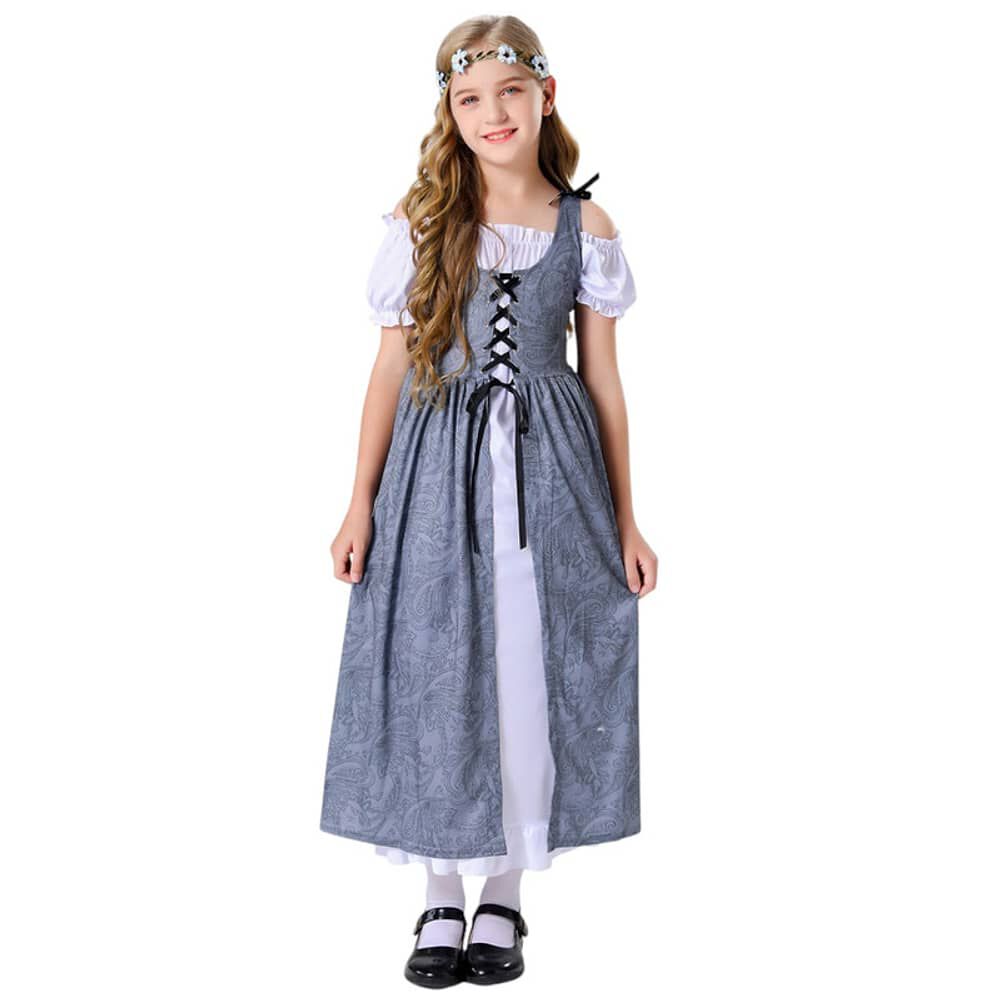 Disfraz Infantil Campesina Campo Medieval image number 5.0