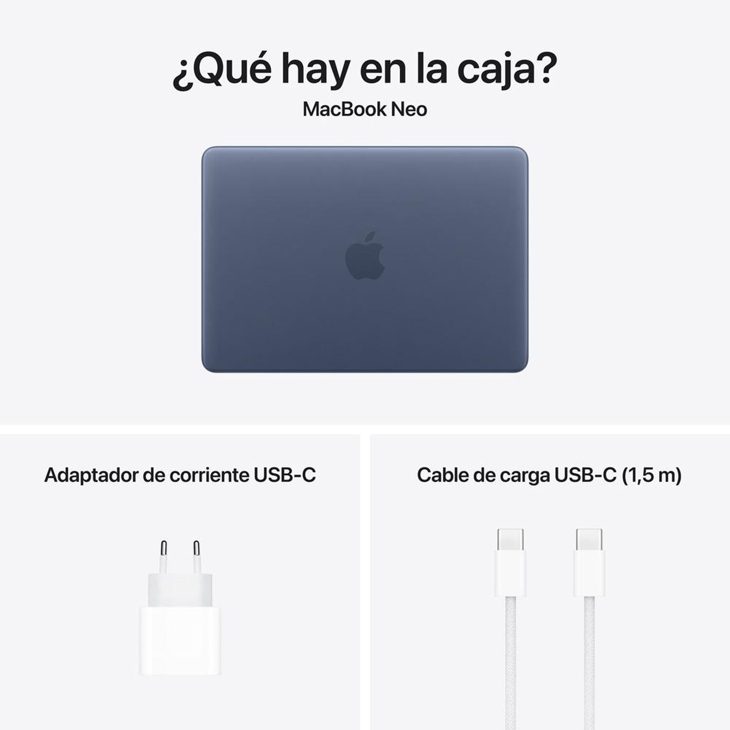 Macbook 13" Apple Neo / Chip A18 / 8 GB RAM / 256 GB SSD / Indigo image number 9.0