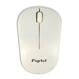 Mouse Inal&aacute;mbrico Ultra Silencioso 1200dpi Fujitel Blanco