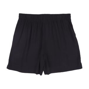 Bermuda B&aacute;sica Full Print Pretina El&aacute;sticada Tiro Medio Regular Mujer Geeps