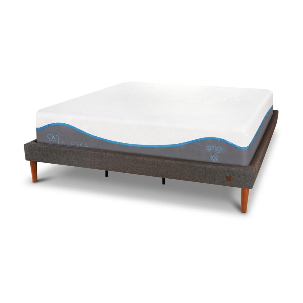 Cama Europea Cic Alaska / King / Base Dividida image number 1.0