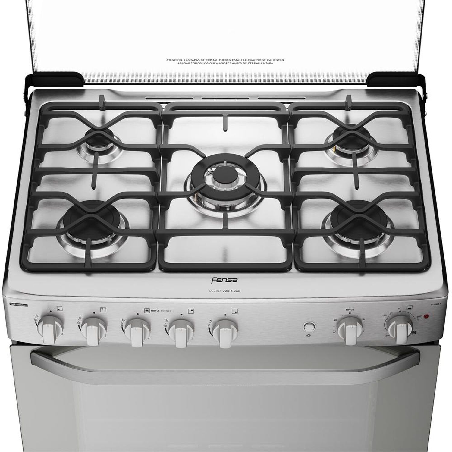 Cocina A Gas Fensa F 5500 T / 5 Quemadores image number 4.0
