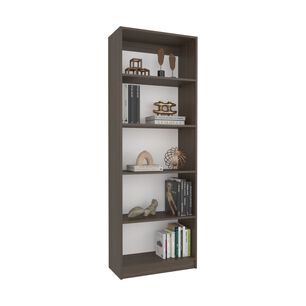 Librero Estante 5 Repisas Melamina 62.8 Cm Fm-019