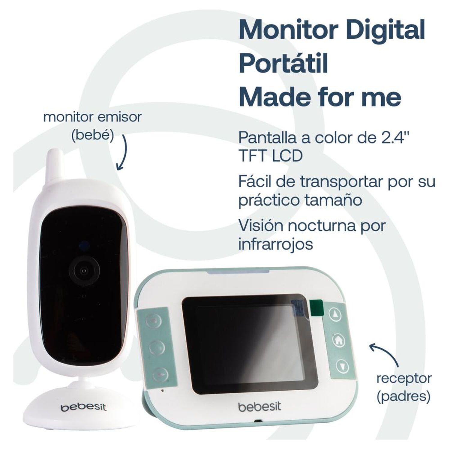 Monitor Digital Bebesit Portatil 2.0 image number 1.0