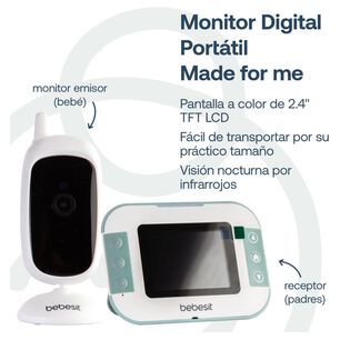 Monitor Digital Bebesit Portatil 2.0