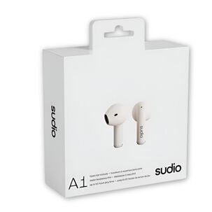 Audífonos Sudio Premium Line Earphones A1 Tws Midnight White