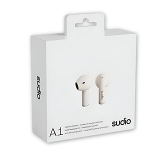 Aud&iacute;fonos Sudio Premium Line Earphones A1 Tws Midnight White