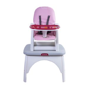 Silla De Comer Escritorio Balancin Eat&swing Rosada Bebesit