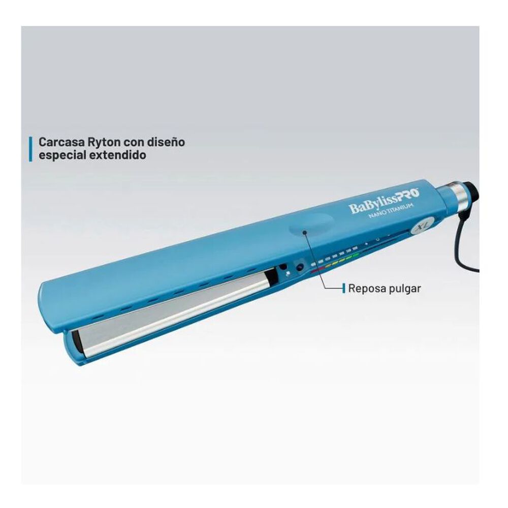Plancha Babylisspro Xl Alisadora Titanium I&oacute;nica Digital 32mm Profesional image number 2.0