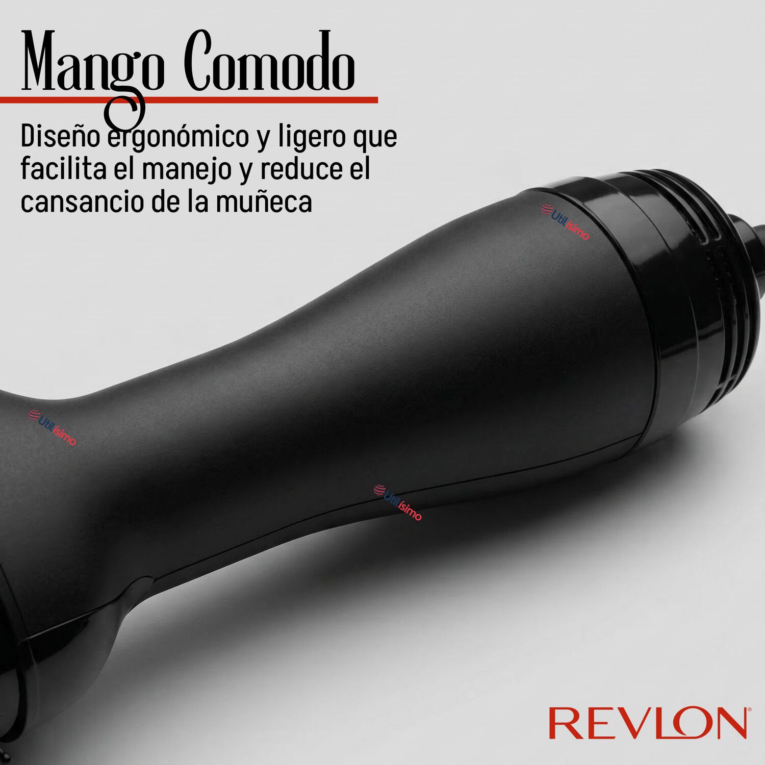 Cepillo Secador Alisador De Cabello One Step Revlon 800w Titanium image number 8.0