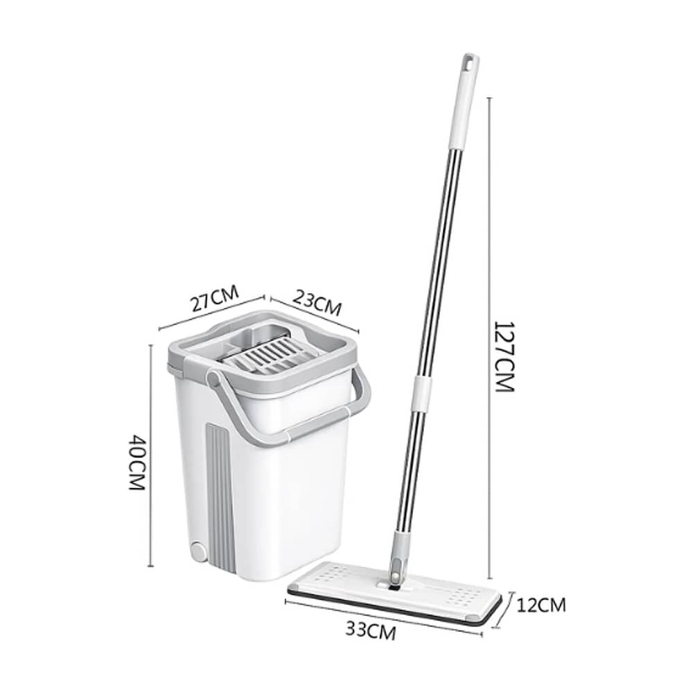 Trapeador Escurridor Mopa Rotativa Con Repuesto image number 1.0