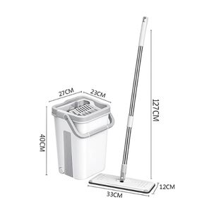 Trapeador Escurridor Mopa Rotativa Con Repuesto