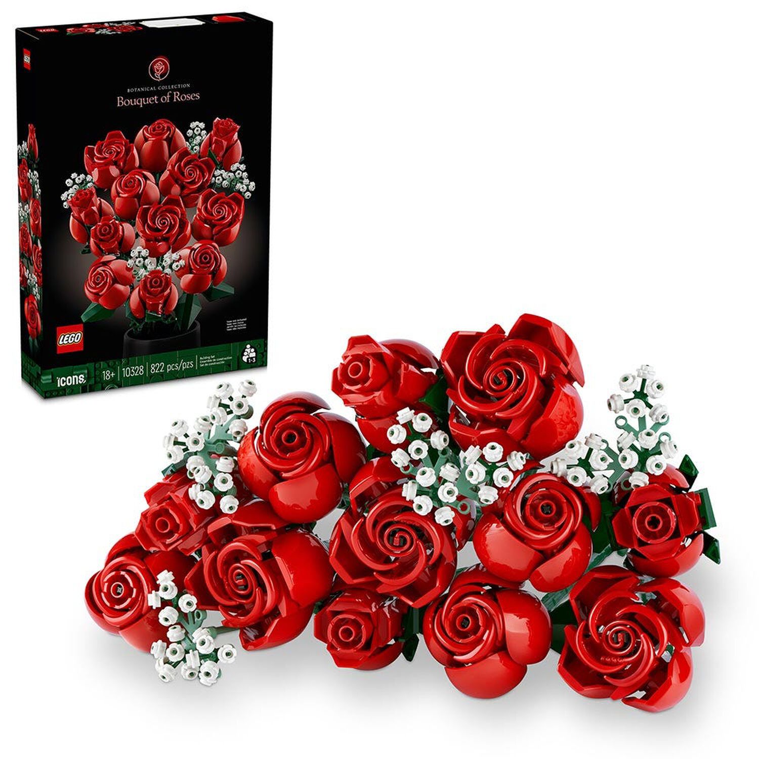 Lego Botanicals - Ramo De Rosas - 10328 image number 0.0