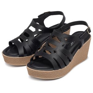 Sandalia Mujer Negro Débora Piccadilly