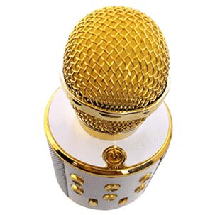 Microfono Karaoke Parlante Bluetooth Dorado Prosound