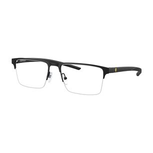 Lentes &Oacute;pticos Negro Mate Scuderia Ferrari
