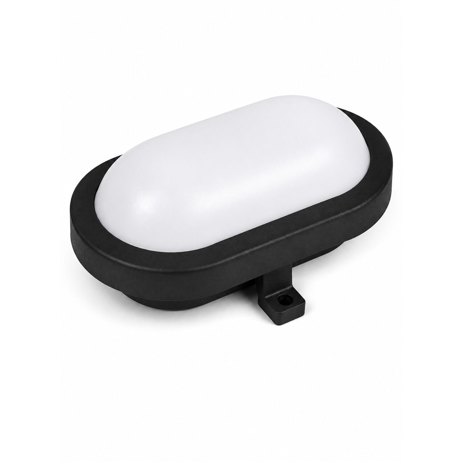 Foco Led Tortuga Negro 9w Para Muro Exterior Interior image number 0.0