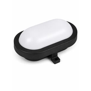 Foco Led Tortuga Negro 9w Para Muro Exterior Interior