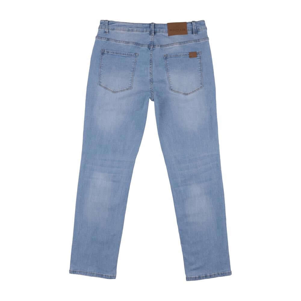 Jeans Tiro Medio Slim Hombre The King's Polo Club image number 1.0