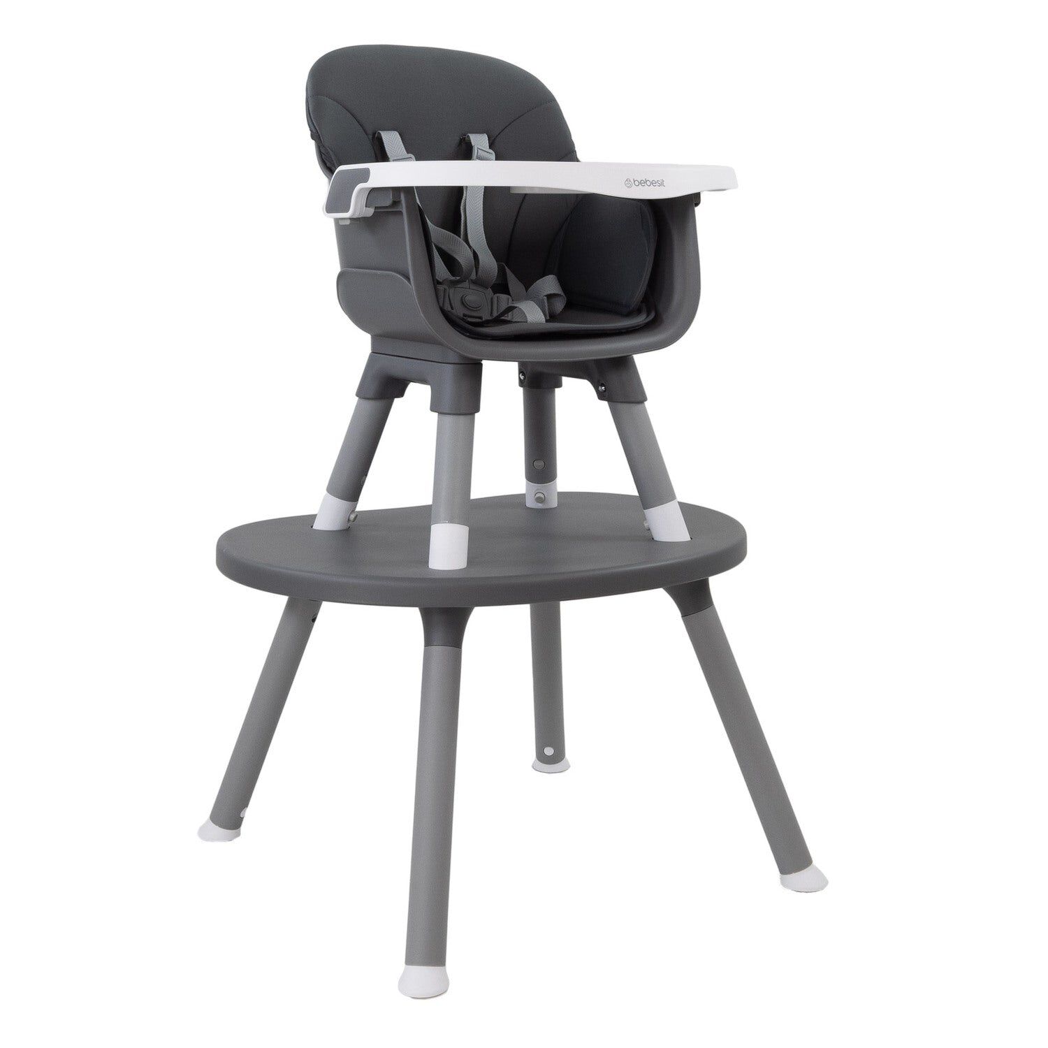Silla De Comer Baby Desk 3 En 1 Gris image number 0.0