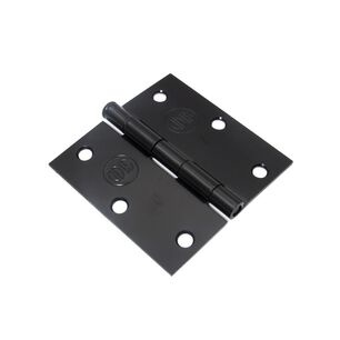Pack 3 Bisagra Acero Odis 3,5&rdquo;&times;3,5&rdquo;&times;2,0mm - Negro