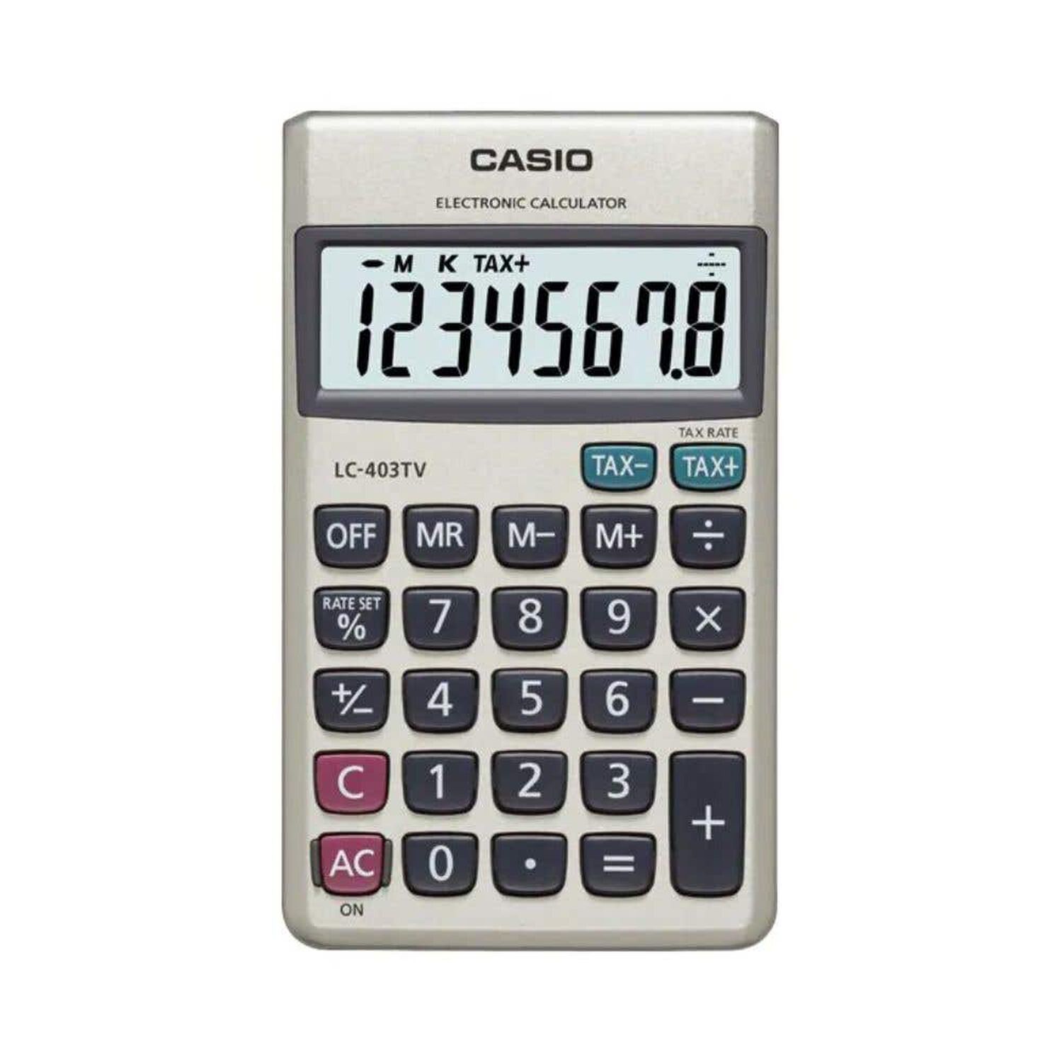 Calc. Lc-403tv Bolsillo 8 Digitos Casio image number 0.0