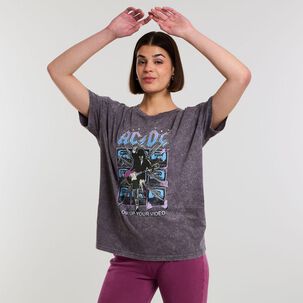 Polera Manga Corta Cuello Redondo Mujer Rolly Go Polera Manga Corta Cuello Redondo Mujer Rolly Go