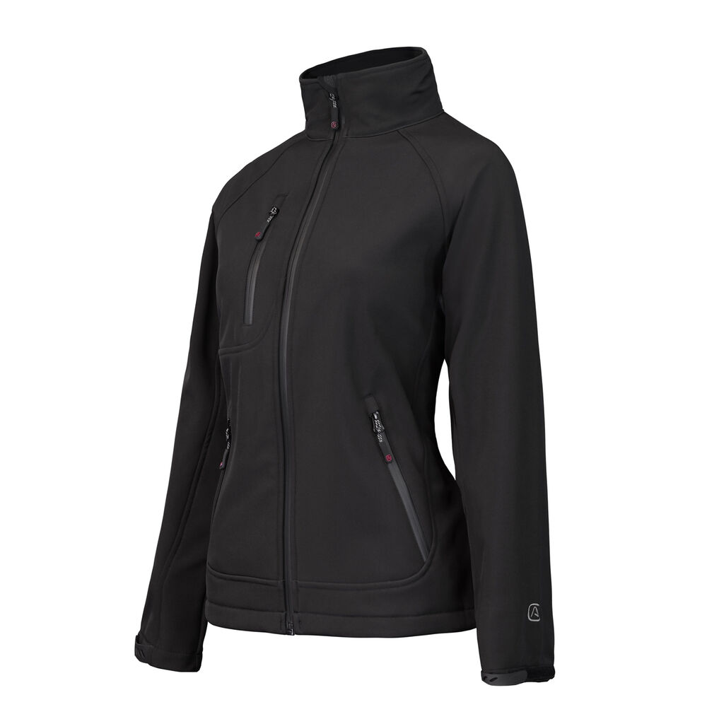 Chaqueta Softshell Negra Mujer Z-1600 image number 1.0