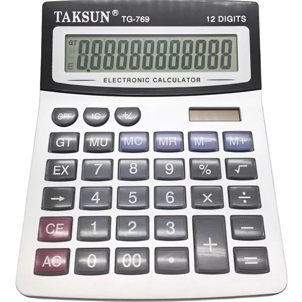 Calculadora 12 Dígitos Taksun Tg-769 image number 0.0
